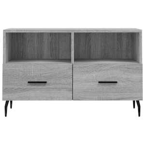 TV skříňka šedá sonoma 80 x 36 x 50 cm kompozitní dřevo - obrázek 5