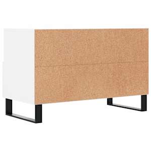 TV skříňka bílá 80 x 36 x 50 cm kompozitní dřevo - obrázek 8