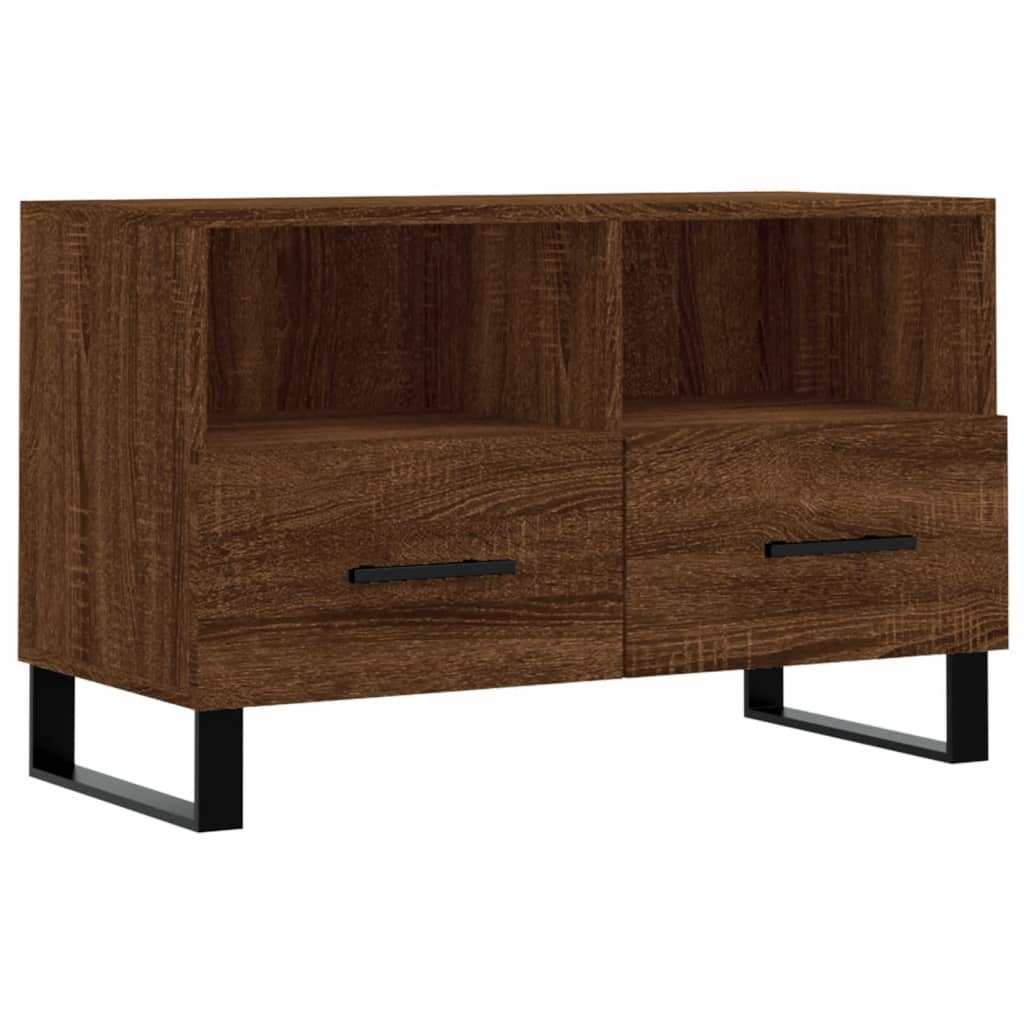 Thumbnail - vidaXL TV-Schrank Braun Eichen-Optik 80x36x50 cm Holzwerkstoff