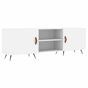 TV skříňka bílá 150 x 30 x 50 cm kompozitní dřevo - obrázek 2