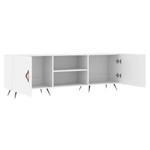 TV skříňka bílá 150 x 30 x 50 cm kompozitní dřevo - obrázek 6