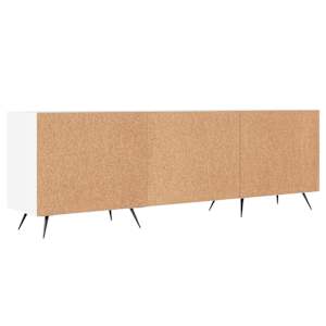 TV skříňka bílá 150 x 30 x 50 cm kompozitní dřevo - obrázek 8