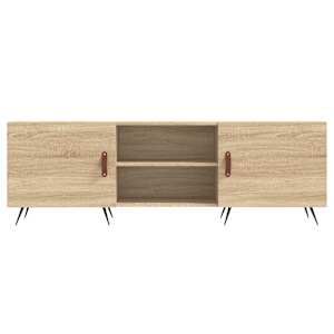 TV skříňka dub sonoma 150 x 30 x 50 cm kompozitní dřevo - obrázek 5