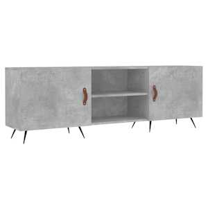TV skříňka betonově šedá 150 x 30 x 50 cm kompozitní dřevo - obrázek 2