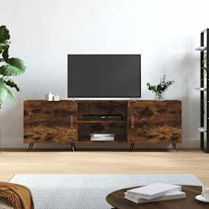 TV skříňka kouřový dub 150 x 30 x 50 cm kompozitní dřevo - obrázek 1