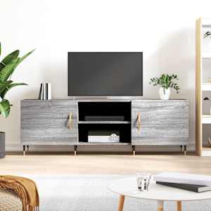 TV skříňka šedá sonoma 150 x 30 x 50 cm kompozitní dřevo - obrázek 1