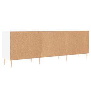 TV skříňka bílá 150 x 30 x 50 cm kompozitní dřevo - obrázek 8