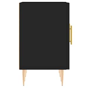 TV skříňka černá 150 x 30 x 50 cm kompozitní dřevo - obrázek 7
