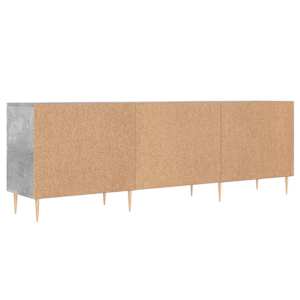 TV skříňka betonově šedá 150 x 30 x 50 cm kompozitní dřevo - obrázek 8