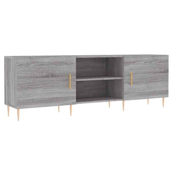 vidaXL telerikapp, hall Sonoma tamm, 150 x 30 x 50 cm, tehispuit