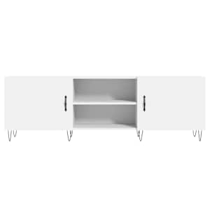 TV skříňka bílá 150 x 30 x 50 cm kompozitní dřevo - obrázek 5