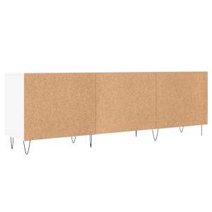 TV skříňka bílá 150 x 30 x 50 cm kompozitní dřevo - obrázek 8