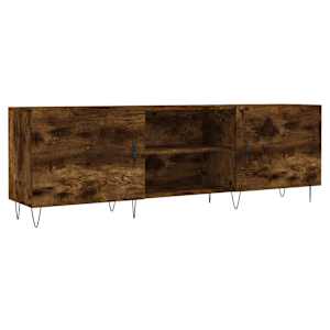 TV skříňka kouřový dub 150 x 30 x 50 cm kompozitní dřevo - obrázek 2
