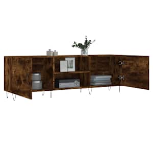 TV skříňka kouřový dub 150 x 30 x 50 cm kompozitní dřevo - obrázek 4