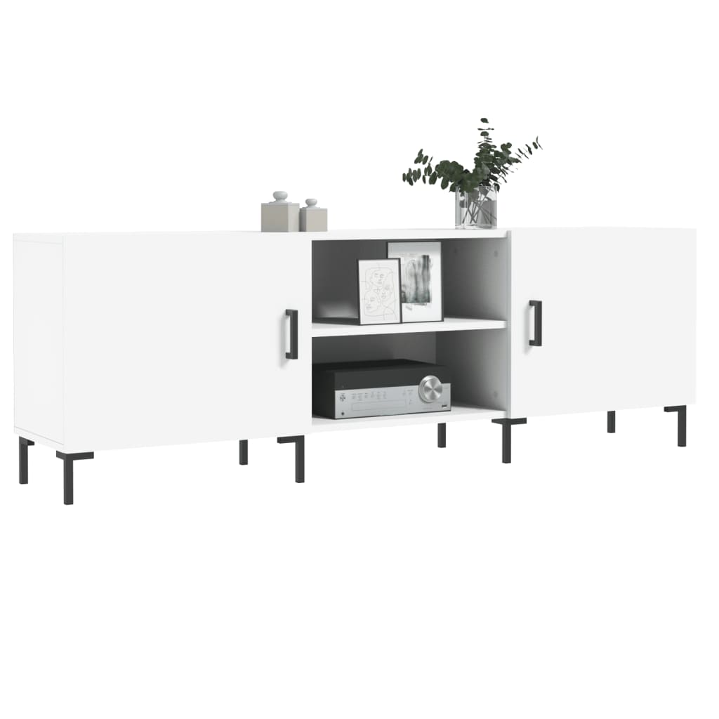 vidaXL TV Cabinet White 150x30x50 cm Engineered Wood