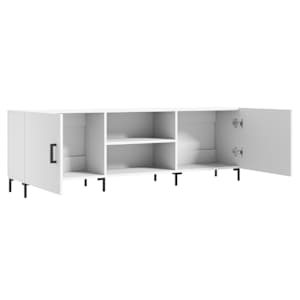 TV skříňka bílá 150 x 30 x 50 cm kompozitní dřevo - obrázek 6