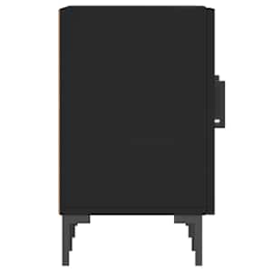 TV skříňka černá 150 x 30 x 50 cm kompozitní dřevo - obrázek 7