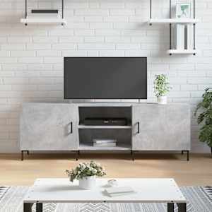 TV skříňka betonově šedá 150 x 30 x 50 cm kompozitní dřevo - obrázek 1