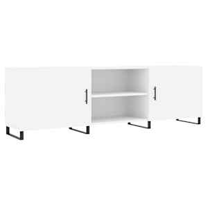 TV skříňka bílá 150 x 30 x 50 cm kompozitní dřevo - obrázek 2