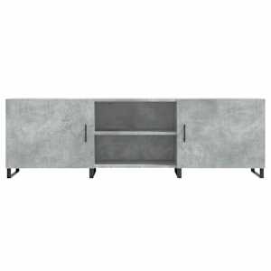 TV skříňka betonově šedá 150 x 30 x 50 cm kompozitní dřevo - obrázek 5