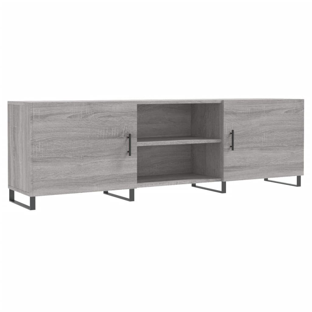 vidaXL TV skříňka šedá sonoma 150 x 30 x 50 cm kompozitní dřevo