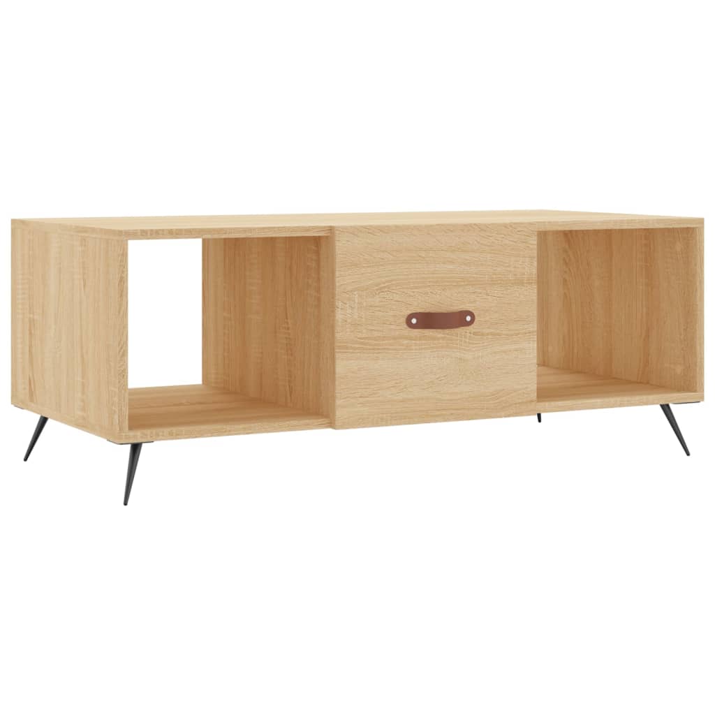 vidaXL Konferenční stolek dub sonoma 102 x 50 x 40 cm kompozitní dřevo