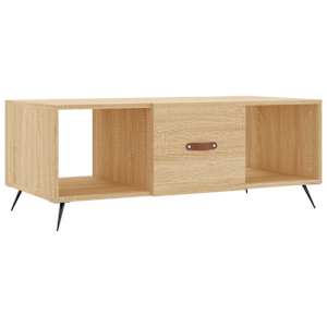 Konferenční stolek dub sonoma 102 x 50 x 40 cm kompozitní dřevo - obrázek 2