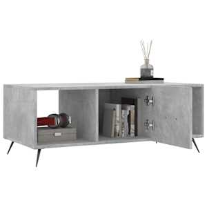 Konferenční stolek betonově šedý 102x50x40 cm kompozitní dřevo - obrázek 4