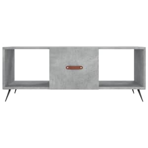 Konferenční stolek betonově šedý 102x50x40 cm kompozitní dřevo - obrázek 5
