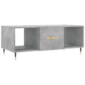 Konferenční stolek betonově šedý 102x50x40 cm kompozitní dřevo - obrázek 2