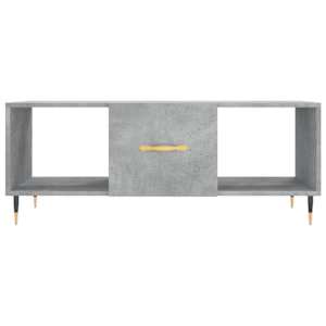Konferenční stolek betonově šedý 102x50x40 cm kompozitní dřevo - obrázek 5