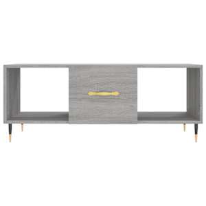 Konferenční stolek šedý sonoma 102x50x40 cm kompozitní dřevo - obrázek 5
