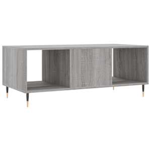 Konferenční stolek šedý sonoma 102x50x40 cm kompozitní dřevo - obrázek 8