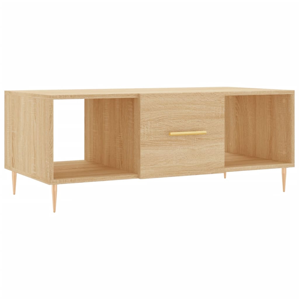 vidaXL Konferenční stolek dub sonoma 102 x 50 x 40 cm kompozitní dřevo