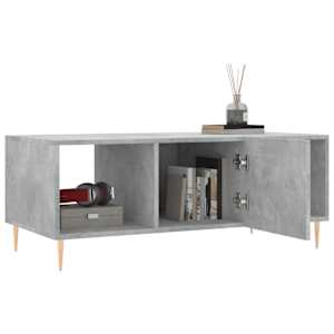Konferenční stolek betonově šedý 102x50x40 cm kompozitní dřevo - obrázek 4