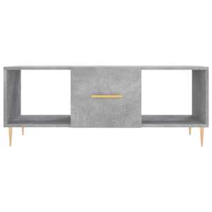 Konferenční stolek betonově šedý 102x50x40 cm kompozitní dřevo - obrázek 5