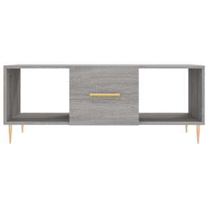 Konferenční stolek šedý sonoma 102x50x40 cm kompozitní dřevo - obrázek 5
