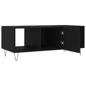 Konferenční stolek černý 102 x 50 x 40 cm kompozitní dřevo - obrázek 6