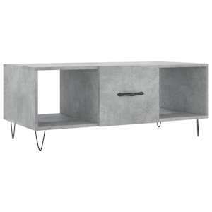 Konferenční stolek betonově šedý 102x50x40 cm kompozitní dřevo - obrázek 2
