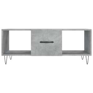 Konferenční stolek betonově šedý 102x50x40 cm kompozitní dřevo - obrázek 5