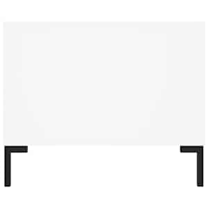 Konferenční stolek bílý 102 x 50 x 40 cm kompozitní dřevo - obrázek 7