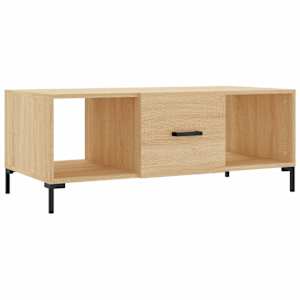 Konferenční stolek dub sonoma 102 x 50 x 40 cm kompozitní dřevo - obrázek 2