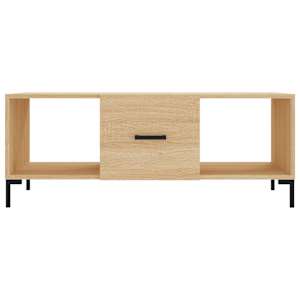 Konferenční stolek dub sonoma 102 x 50 x 40 cm kompozitní dřevo - obrázek 5