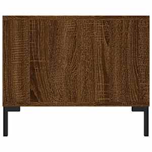 Konferenční stolek hnědý dub 102 x 50 x 40 cm kompozitní dřevo - obrázek 7