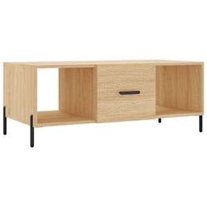 Konferenční stolek dub sonoma 102 x 50 x 40 cm kompozitní dřevo - obrázek 2