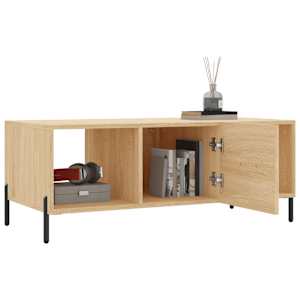 Konferenční stolek dub sonoma 102 x 50 x 40 cm kompozitní dřevo - obrázek 4