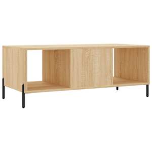 Konferenční stolek dub sonoma 102 x 50 x 40 cm kompozitní dřevo - obrázek 8