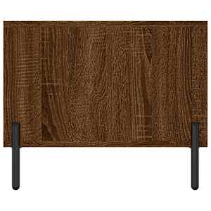 Konferenční stolek hnědý dub 102 x 50 x 40 cm kompozitní dřevo - obrázek 7