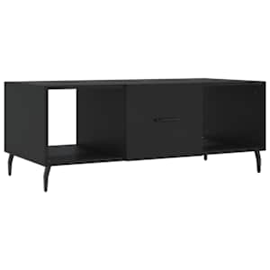 Konferenční stolek černý 102 x 50 x 40 cm kompozitní dřevo - obrázek 2