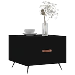 Konferenční stolky 2 ks černé 50 x 50 x 40 cm kompozitní dřevo - obrázek 3
